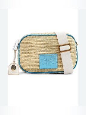 NWT Kurt Geiger Small Southbank Cotton Canvas Camera Crossbody Bag & **Dust Bag
